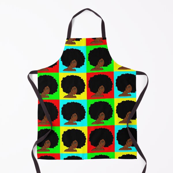 Artikelvorschau, Pop-Art-Frau mit Afro entworfen und verkauft von Good-Looking Corpse.