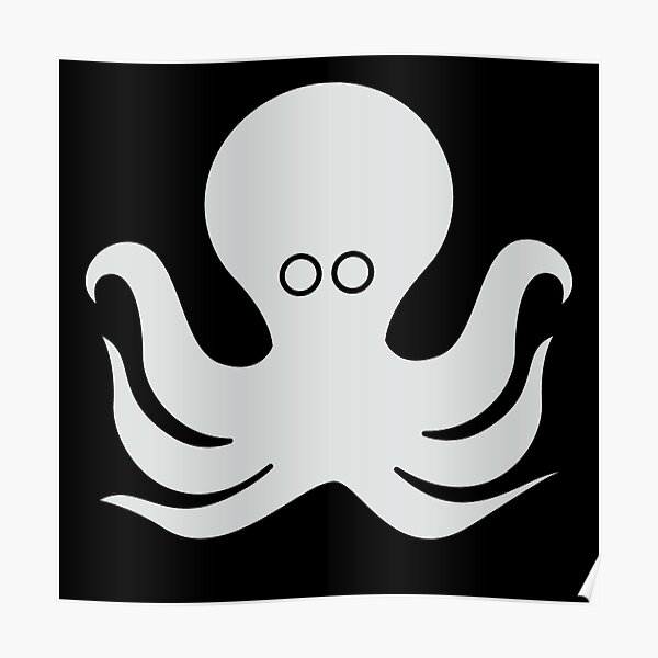 Scary Octopus Poster For Sale By Treasure Crafts Redbubble 0955