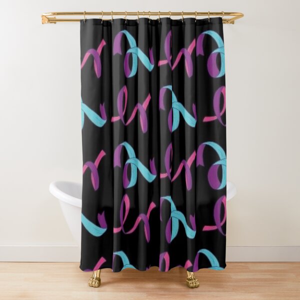 Twirl pattern Shower Curtain