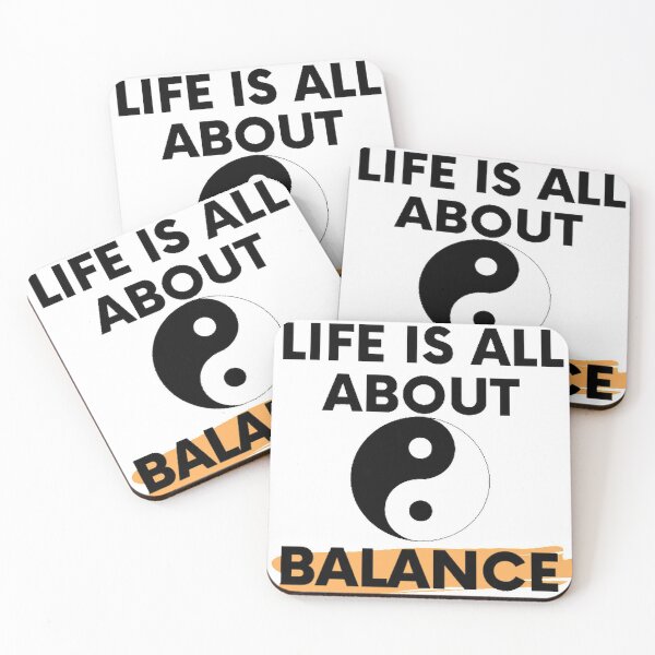 Item preview, Life is All About Balance designed and sold by kubrangle.