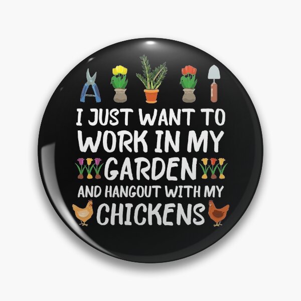 Item preview, Garden and Chickens Funny Gardening Lover Gift For Gardener Chicken Mom Dad  designed and sold by alenaz.