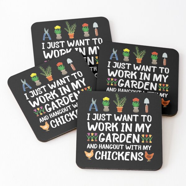 Item preview, Garden and Chickens Funny Gardening Lover Gift For Gardener Chicken Mom Dad  designed and sold by alenaz.