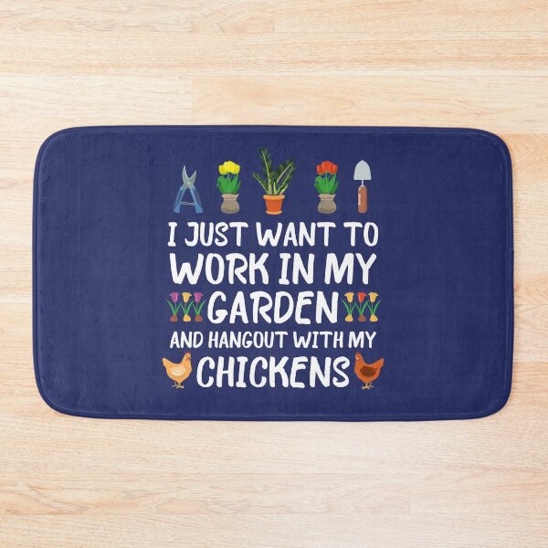 Item preview, Garden and Chickens Funny Gardening Lover Gift For Gardener Chicken Mom Dad  designed and sold by alenaz.