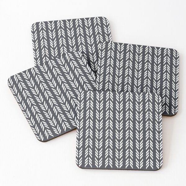 Item preview, Boho Mud Cloth Pattern On Black designed and sold by ArunikaPrints.