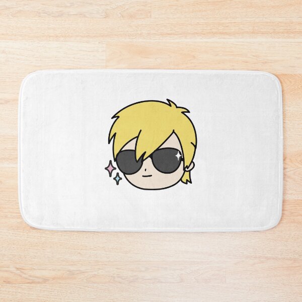 Item preview, Cute Kawaii Chibi K-pop Cartoon Boy Singer Sunglasses designed and sold by KawaiiStickers-.
