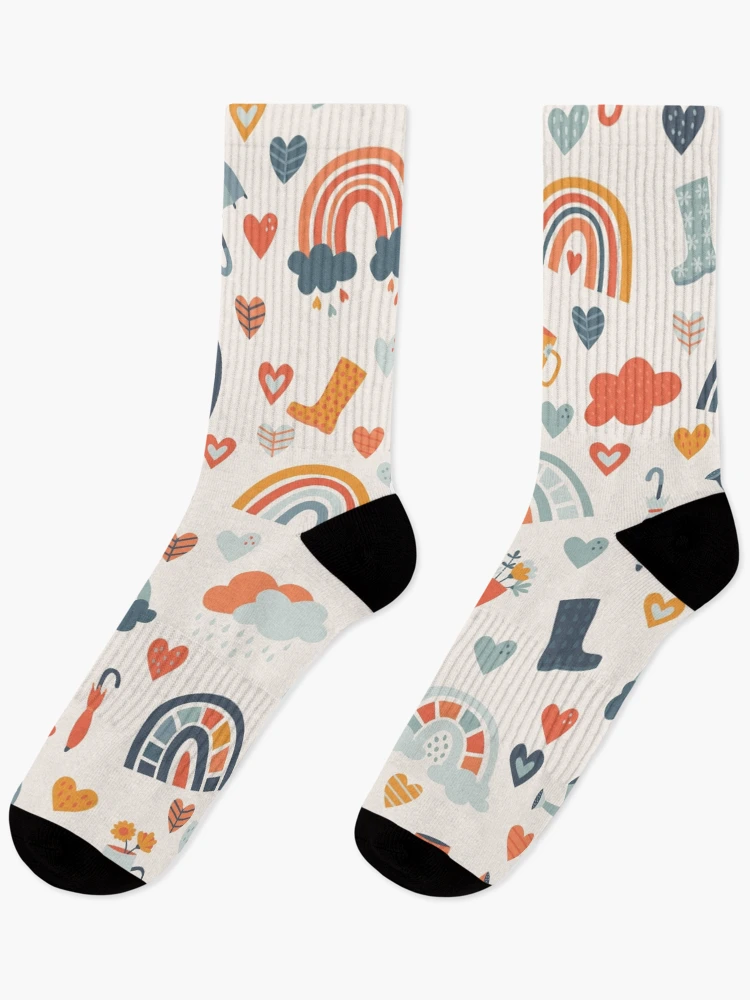 Thumbnail 1 of 5, Socks, Hello Spring designed and sold by melomania.