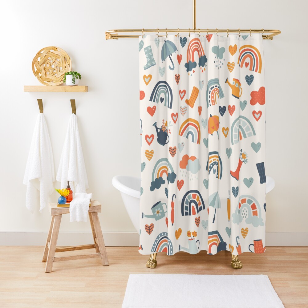 Item preview, Shower Curtain designed and sold by melomania.