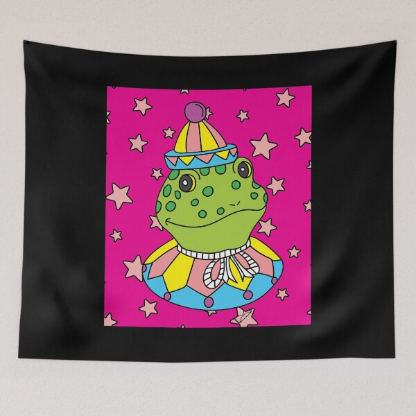 Item preview, Retro Frog As A Clown Funny designed and sold by flofin.