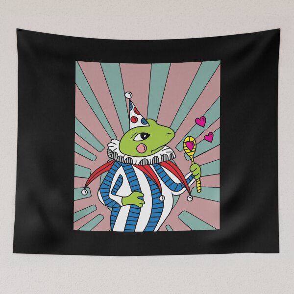 Item preview, Retro Frog As A Clown Funny designed and sold by flofin.