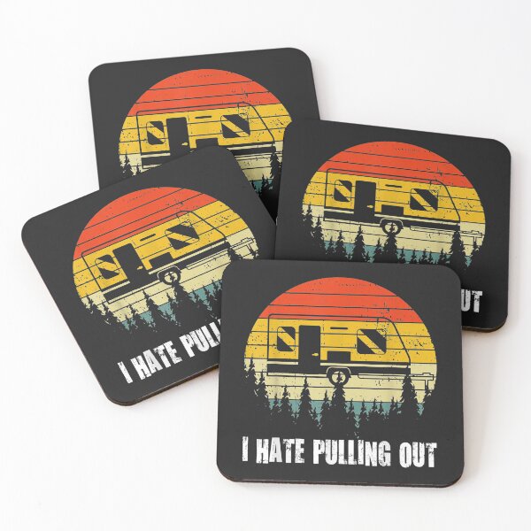 Item preview, Funny Camping I Hate Pulling Out Retro Travel Trailer TShirt0 designed and sold by pennyzella.