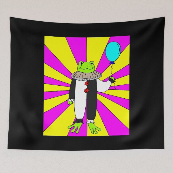 Item preview, Retro Frog As A Clown Funny designed and sold by flofin.