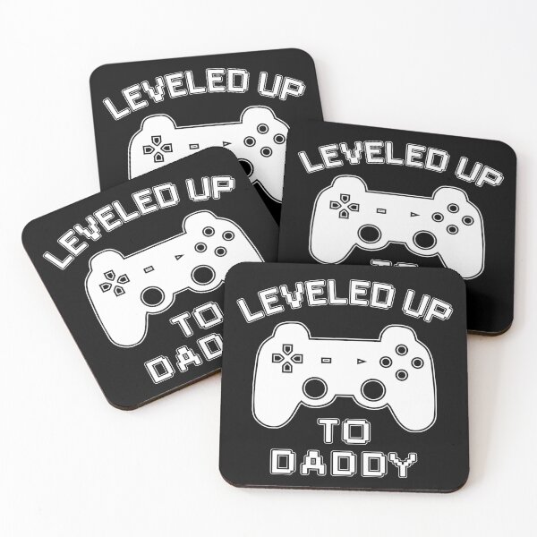 Item preview, Leveled up to daddy designed and sold by DisenyosDeMike.