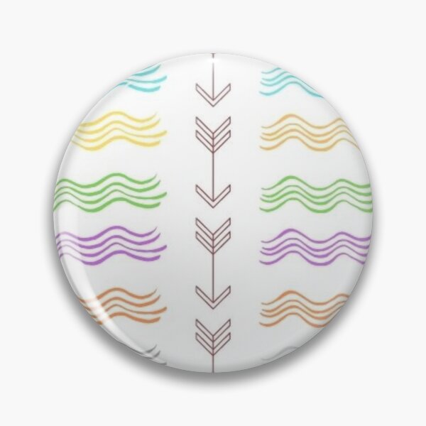 Item preview, Colorful wave pattern in white bg designed and sold by JHiba.