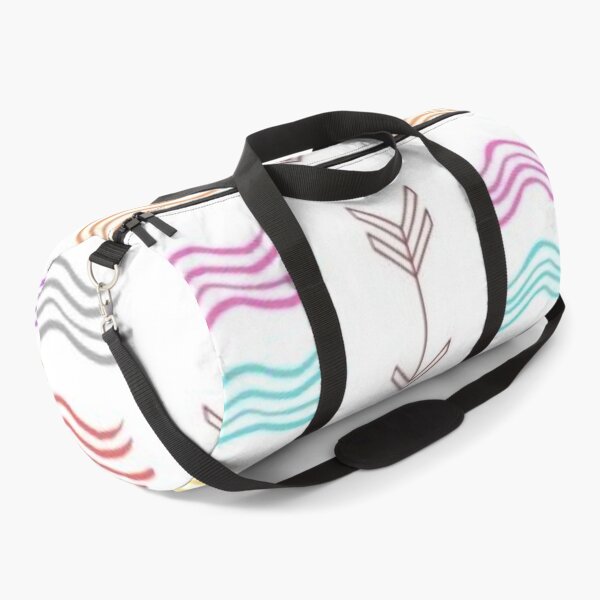 Item preview, Colorful wave pattern in white bg designed and sold by JHiba.
