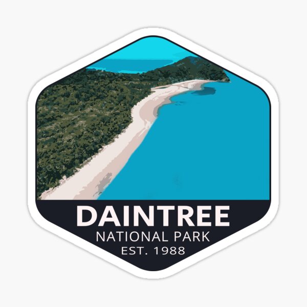 Daintree National Park Cape Tribulation Sticker