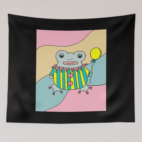 Item preview, Retro Frog As A Clown Funny designed and sold by flofin.