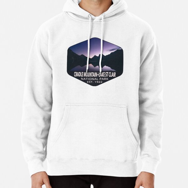 Cradle Mountain Lake St Clair National Park Pullover Hoodie