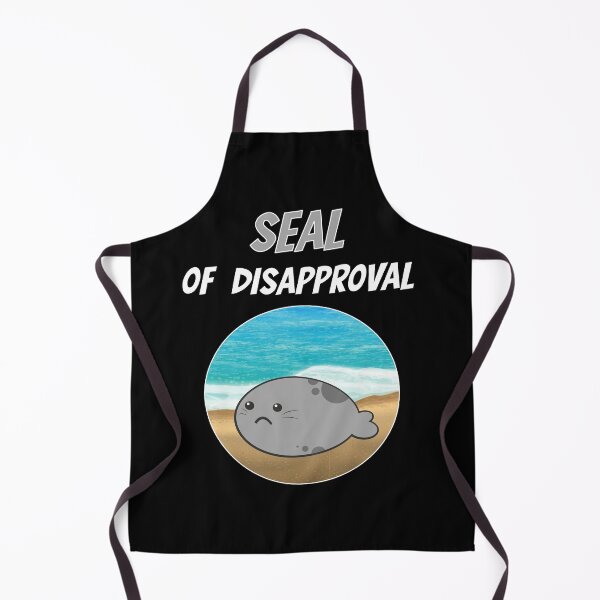 Item preview, Seal Of Disapproval Robbe Sea Animal Zoo Cute designed and sold by DerEmmat.