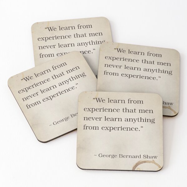 Item preview, George Bernard Shaw Quote Inspirational Saying Poem Passion Life Happiness designed and sold by OnHeathAndMoor.