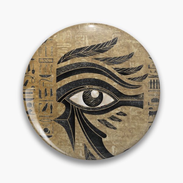 Item preview, Egyptian Eye of Horus - Wadjet  designed and sold by k9printart.