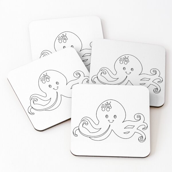 Item preview, Cute Octopus designed and sold by treasure-crafts.
