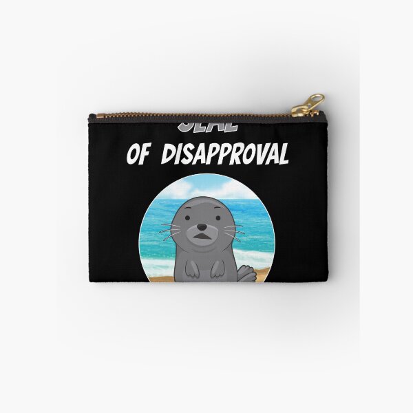 Item preview, Seal Of Disapproval Robbe Sea Animal Zoo Cute designed and sold by DerEmmat.