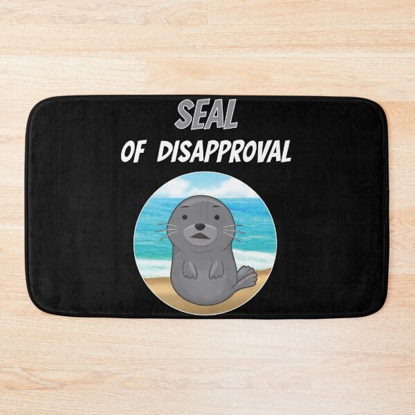Item preview, Seal Of Disapproval Robbe Sea Animal Zoo Cute designed and sold by DerEmmat.
