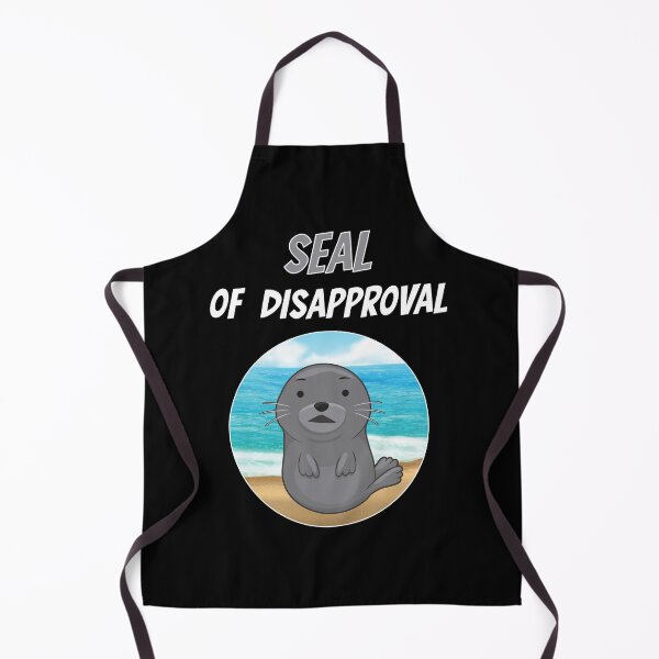 Item preview, Seal Of Disapproval Robbe Sea Animal Zoo Cute designed and sold by DerEmmat.