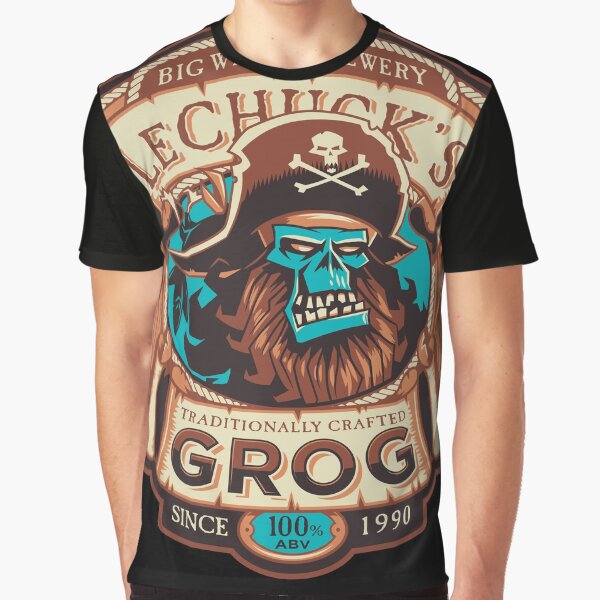 Item preview, Ghost Pirate Grog - Craft Beer - Retro Video Gamer  designed and sold by Nemons.