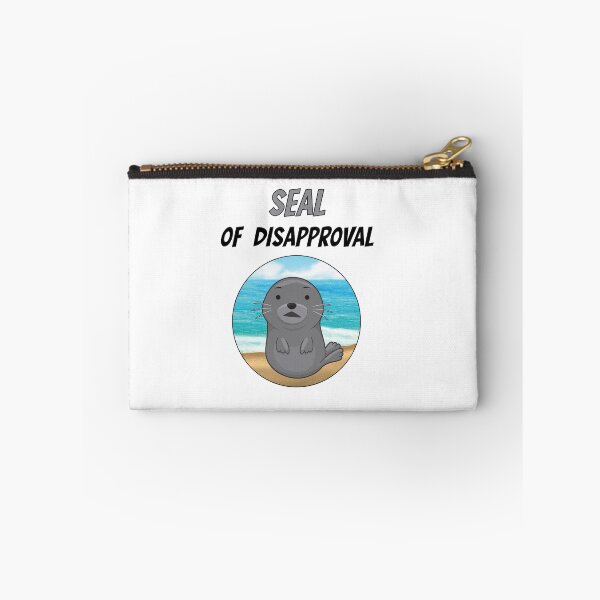 Item preview, Seal Of Disapproval Robbe Sea Animal Zoo Cute designed and sold by DerEmmat.