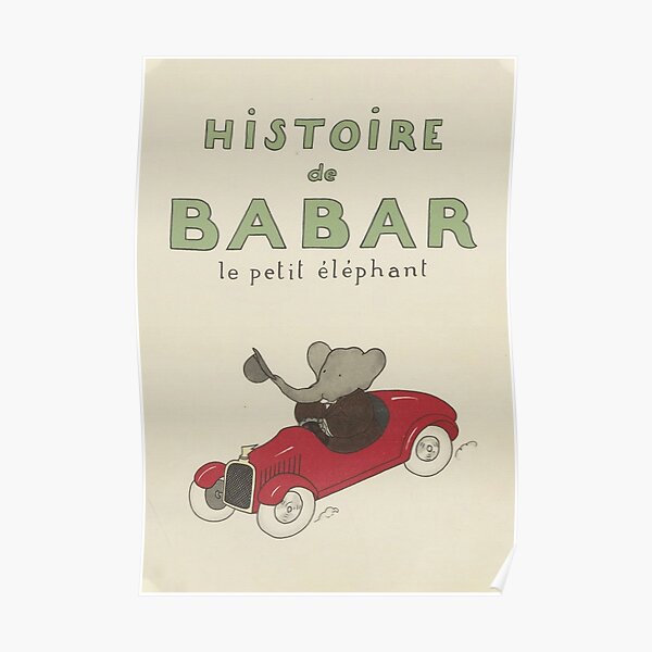 Histoire de Babar Poster