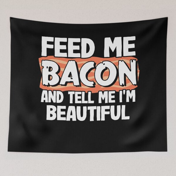 Item preview, Feed Me Bacon Funny Keto Diet Gift Breakfast Eggs designed and sold by Stronzi.