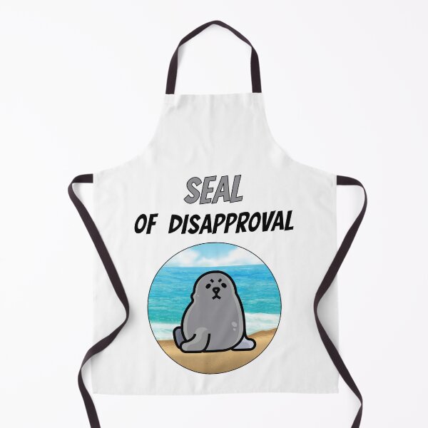 Item preview, Seal Of Disapproval Robbe Sea Animal Zoo Cute designed and sold by DerEmmat.