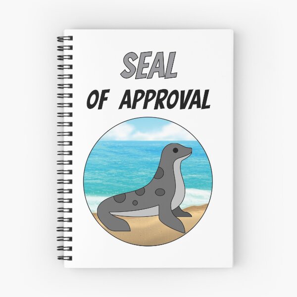 Item preview, Seal Of Approval Seal Sea Animal Zoo Cute Comic designed and sold by DerEmmat.