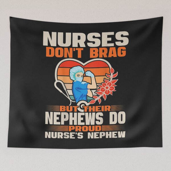 Item preview, Funny Nurses Dont Brag  Proud Nurse Nephew CNA RN Family TShirt97 designed and sold by pennyzella.