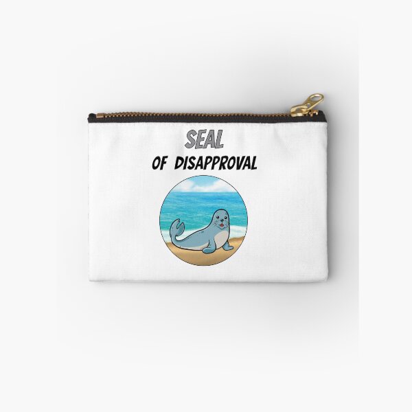 Item preview, Seal Of Disapproval Robbe Sea Animal Zoo Cute designed and sold by DerEmmat.