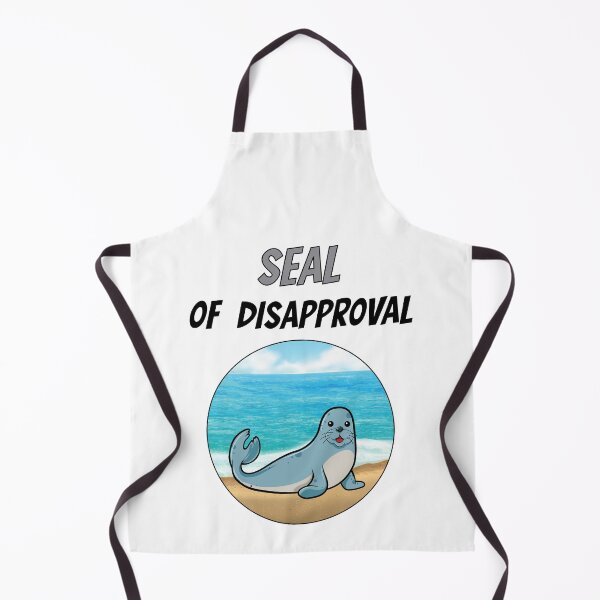 Item preview, Seal Of Disapproval Robbe Sea Animal Zoo Cute designed and sold by DerEmmat.
