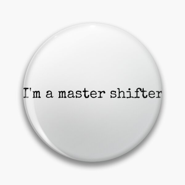 Item preview, You're a master shifter - shifting stickers designed and sold by letterinee.