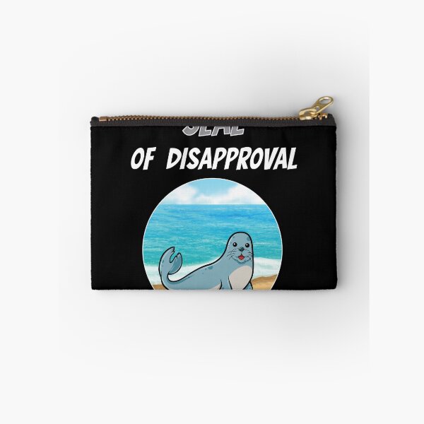 Item preview, Seal Of Disapproval Robbe Sea Animal Zoo Cute designed and sold by DerEmmat.
