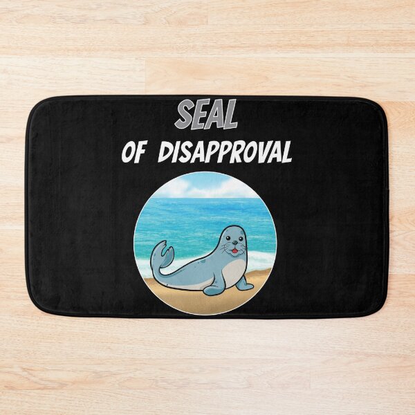 Item preview, Seal Of Disapproval Robbe Sea Animal Zoo Cute designed and sold by DerEmmat.