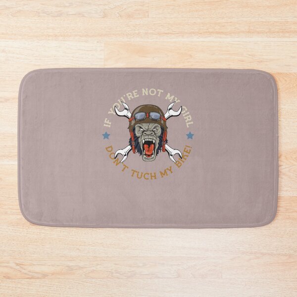 Item preview, Chopper biker motorcyclist Don't tuch my bike designed and sold by FalkDania.