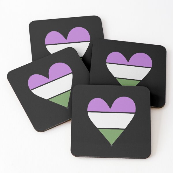 Item preview, Genderqueer Pride Heart - 2021 Pride designed and sold by drkprxncess.