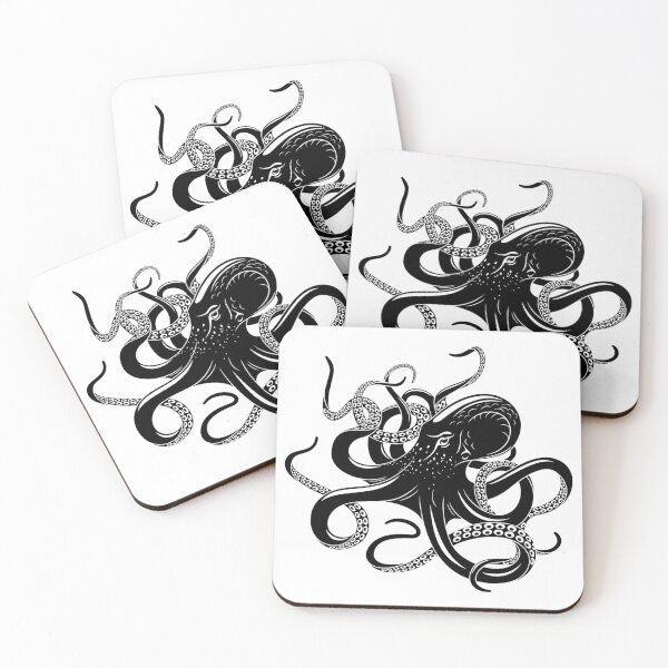 Item preview, Angry Octopus designed and sold by treasure-crafts.