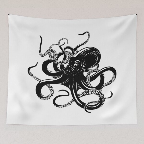 Item preview, Angry Octopus designed and sold by treasure-crafts.