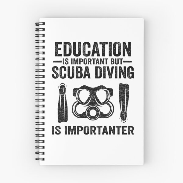 Item preview, Scuba Diving Is Importanter Funny Divers Quotes Gift designed and sold by Stronzi.