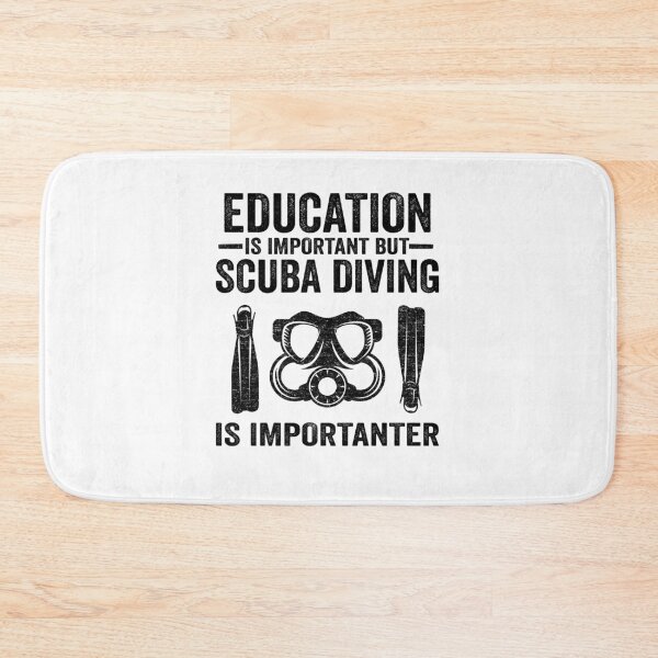 Item preview, Scuba Diving Is Importanter Funny Divers Quotes Gift designed and sold by Stronzi.