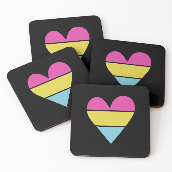 Item preview, Pansexual Pride Heart - 2021 Pride designed and sold by drkprxncess.