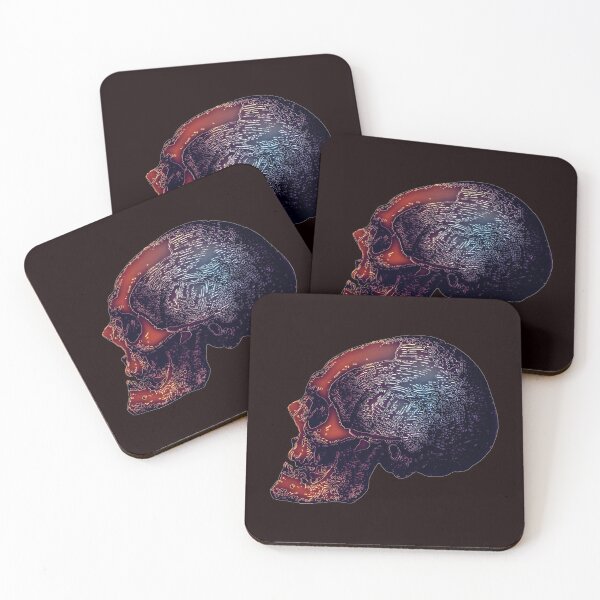 Item preview, Stylized skull with nice etchings designed and sold by AlexSin.