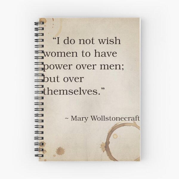 Item preview, Mary Wollstonecraft Quote Inspirational Saying Poem Passion Life Happiness Feminism Feminist Women's Lib Suffragette designed and sold by OnHeathAndMoor.