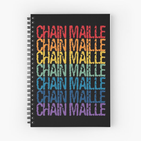 Item preview, Rainbow Chain Maille Fan designed and sold by Tanya Mihe.